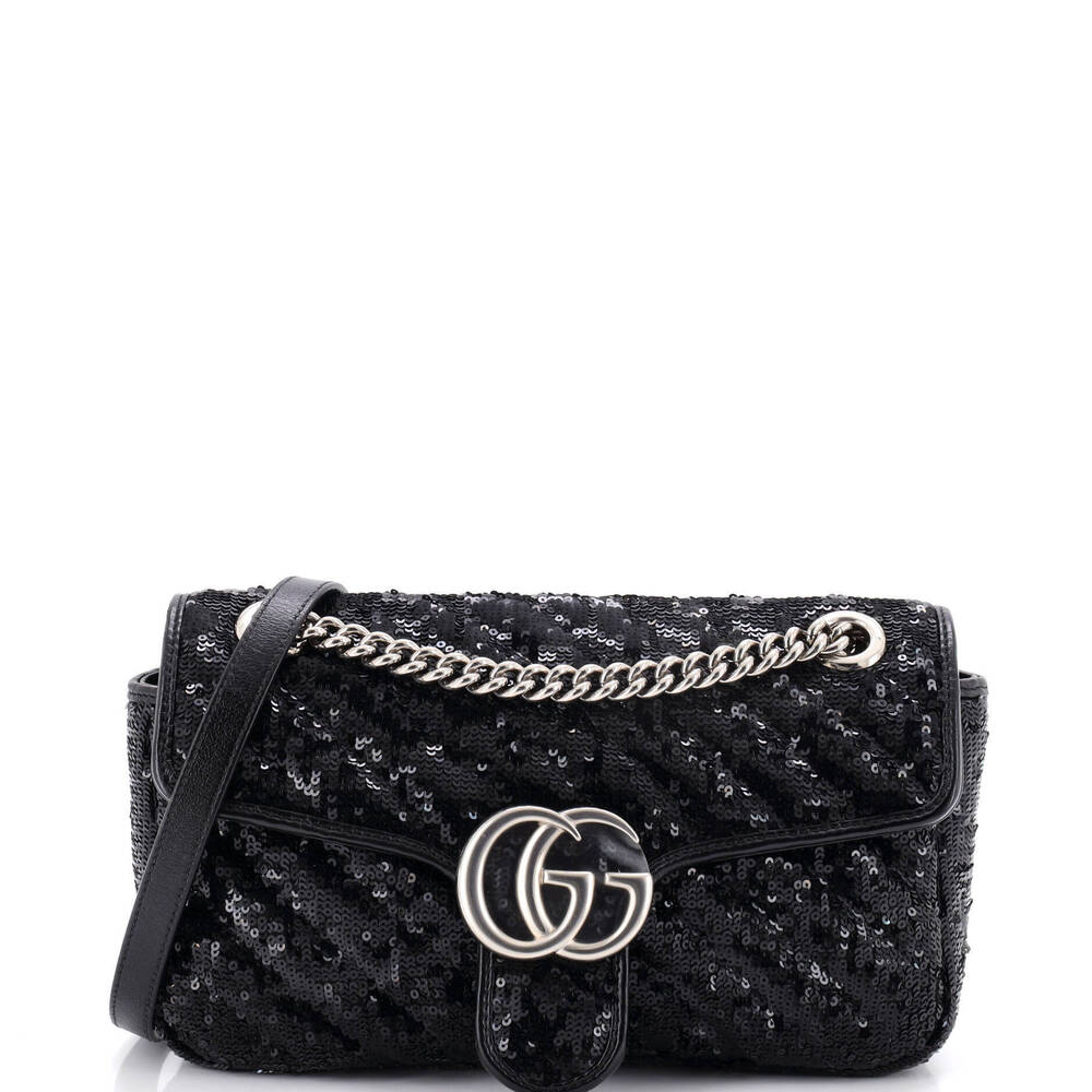 Gucci Small GG Marmont Flap Bag